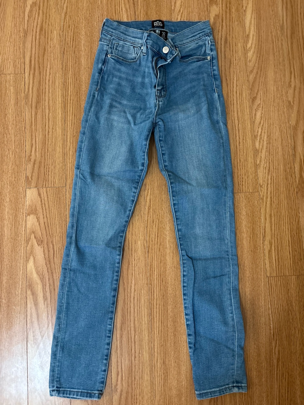BDG Medium Blue Twig High-Rise Skinny Jeans